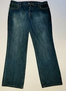 Steve & Barry Jeans Mens Size 36 Button Fly Straight Leg Medium Wash Denim - Picture 1 of 9