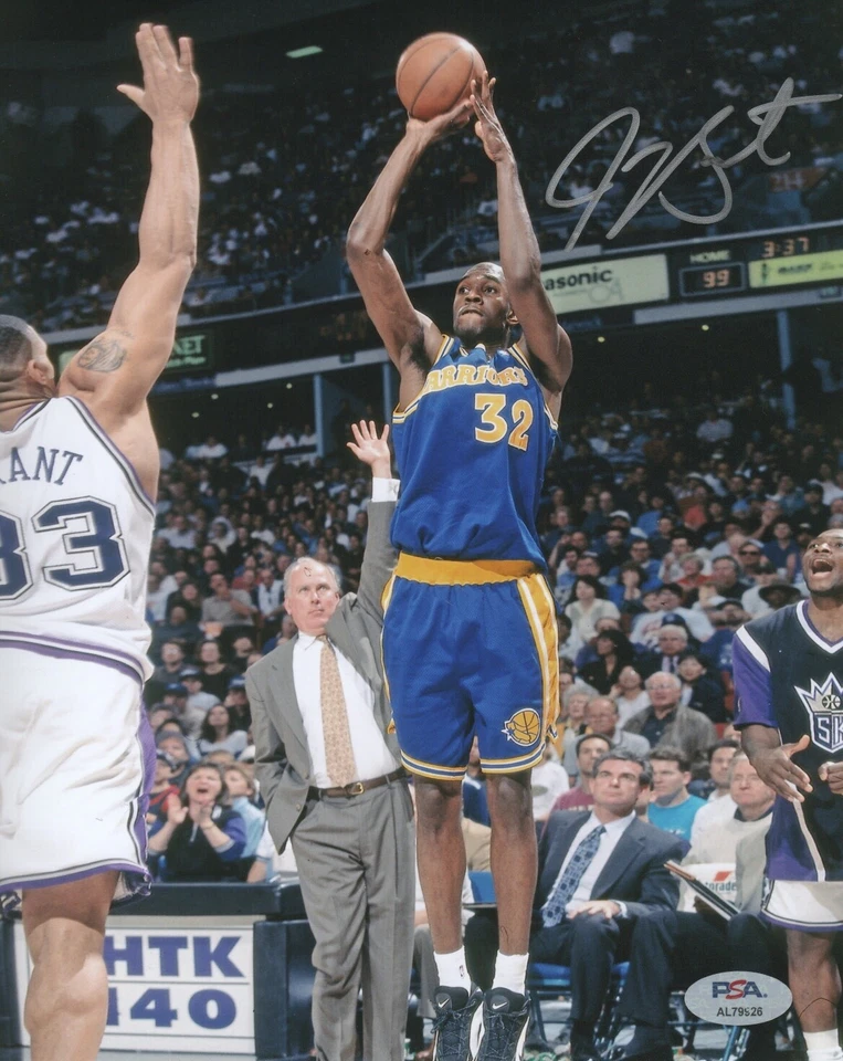 Foto autografiada firmada por Joe Smith de 8x10 Golden State Warriors PSA Foto 1 de 1