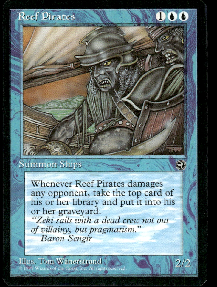 Reef Pirates - MTG - NM - Homelands - Magic The Gathering - Image 1 of 1