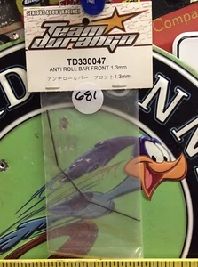Team Durango TD330047: Anti-Roll Bar Front 1.3mm NewInPack 🇺🇸Shipped - Picture 1 of 2