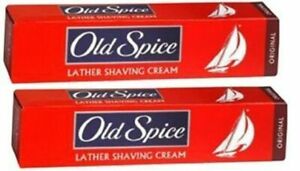 Old Spice Shave Cream Original 70 gm Each Pack of 2 Free Ship