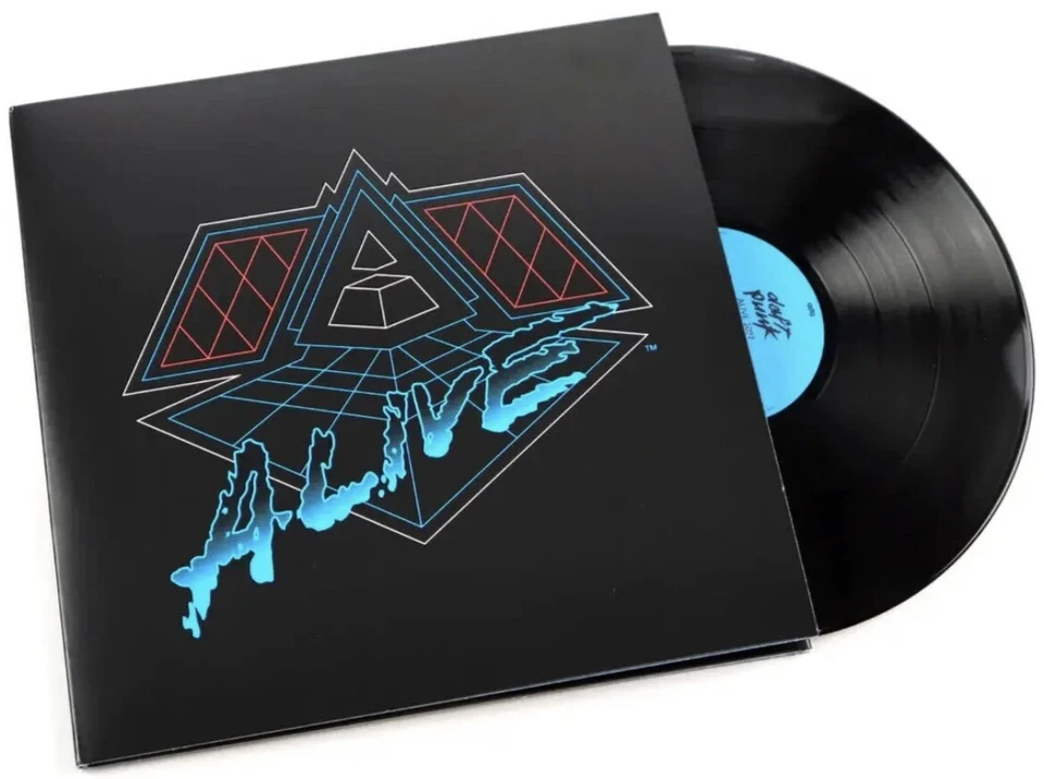 Daft Punk: Alive 2007 Vinyl LP. Homework. Discovery. Random Access Memories. - Image 1 of 1