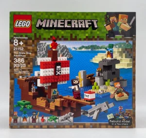 LEGO 21152 Minecraft The Pirate Ship Adventure (386 pcs) New & Sealed - Picture 1 of 6