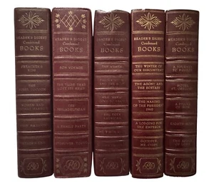5 Vintage 1950s 1960s Reader's Digest Condensed Books GOODBYE MR CHIPS, See List - Picture 1 of 8