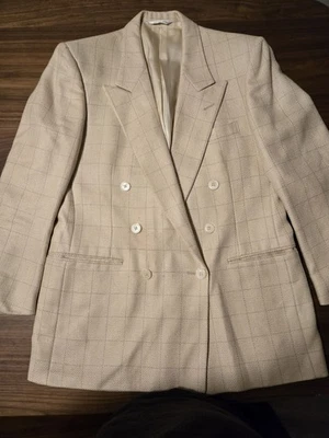 Chaqueta/Ablazer Lanvin Paris NYC Mujer Doble Pecho Hecho en EE. UU. Talla 35/8 Foto 1 de 4