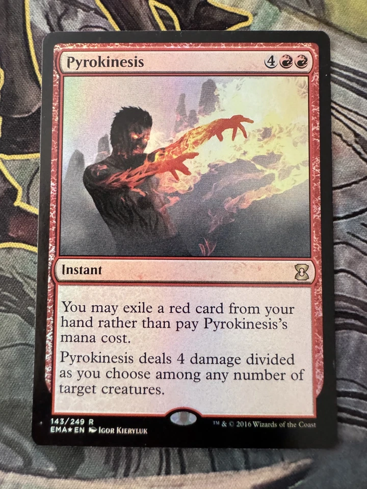Pyrokinesis (Foil) – Eternal Masters EMA – NM/MT MTG - Image 1 of 1