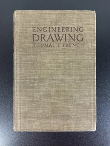 Engineering Drawing - Sixth Edition 1941 by Thomas E. French - Picture 1 of 7