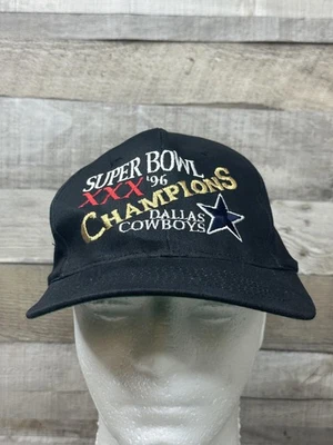 Sombrero de Colección Dallas Cowboys Snap Back Talla Única NFL Super Bowl XXX Campeones KC Foto 1 de 4
