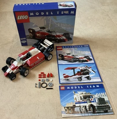 Lego Vintage 5540 Model Team Formula 1 Car with Box, Inlay And Instructions - Image 1 of 4