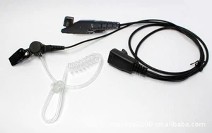 FBI Headset Earpiece Mic 2-Pins Connector For ICOM IC-F11S IC-F30GS IC-F50 IC-F3 - Picture 1 of 3