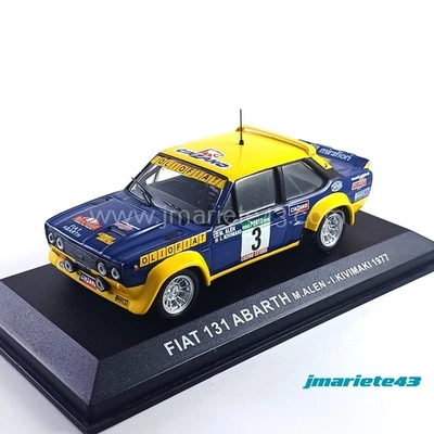Fiat 131 Abarth #3 M. Alen - I. Kivimaki 1977 1:43 - Immagine 1 di 4