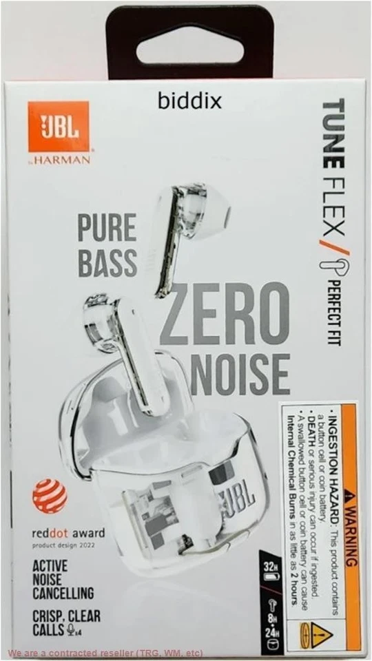 JBL Tune Flex True Wireless Bluetooth Earbuds - Ghost White - Image 1 of 1