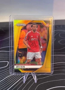 Jota Silva RC 2024-25 Panini Prizm Gold Nottingham Forest /10 - Picture 1 of 3