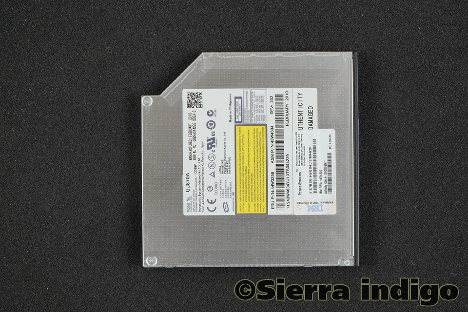 IBM FRU 44V4220 44W3256 Panasonic UJ870A DVD-RW Disk Drive - Image 1 of 1
