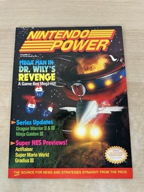 Nintendo Power #27 w/ Mega Man: Dr. Wily&rsquo;s Revenge Cover & Star Wars NES Poster