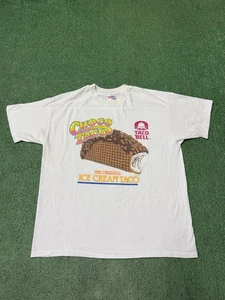 Vintage 90s Taco Bell Choco Taco Shirt Men’s Size XL White Promo RARE VTG MARKED - Bild 1 von 14