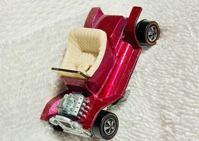 Vintage Hot wheels REDLINE 1968 Hot Heap CREAMY PINK Tough. - Image 1 of 4