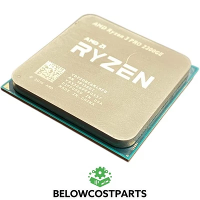 AMD Ryzen 3 PRO 2200GE Quad-Core APU Processor w/ Radeon Vega Graphics AM4 - Image 1 of 3