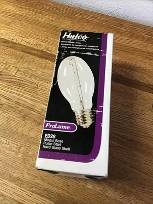 Halco 150W 4000K 65 CRI E39 Base Dimmable Metal Halide HID ED28 Sodium Bulb - Image 1 of 2