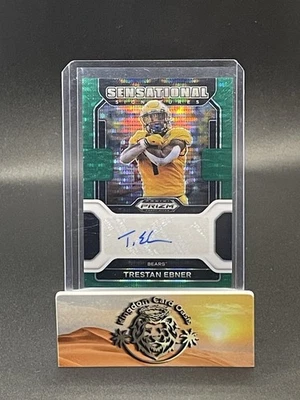 💥2023 Panini Chronicles Draft Picks Green Pulsar Prizm /25 Trestan Ebner Auto💥 - Image 1 of 2