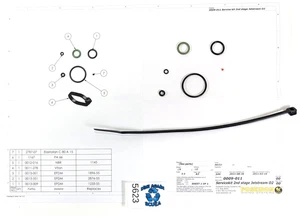 Poseidon Jetstream Service Rebuild Kit 2nd Stage Scuba Dive Regulator 0009-011 - Picture 1 of 4