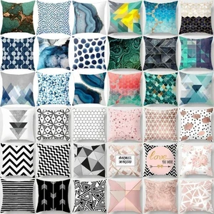 Designer Outdoor Garden Printed Cushions Breathable Covers Pillow Sofa Car Decor - Picture 1 of 79