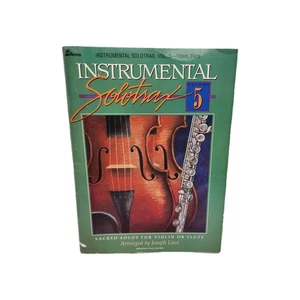 Instrumental Solotrax Volume 5: Sacred Solos for Violin or Flute Book - Picture 1 of 11