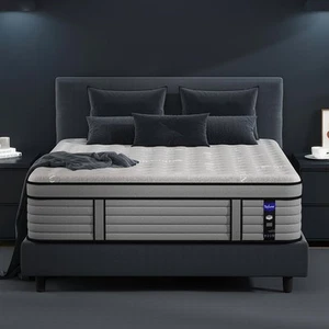 Full Size Mattress, 12 Inch Gel Memory Foam Hybrid Firm Full Bed Mattress in ... - Picture 1 of 6