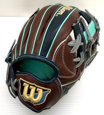 Guante de béisbol Wilson Wannabe Hero DUAL RHT LH 11.75 Infield exclusivo de Japón Foto 1 de 4