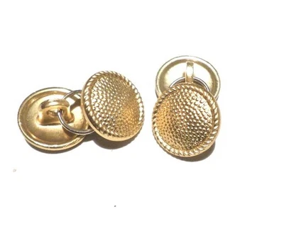 goldf. Manschettenknöpfe für General - Uniform -Hemdbluse NVA Stasi Grenztruppen - Bild 1 von 2