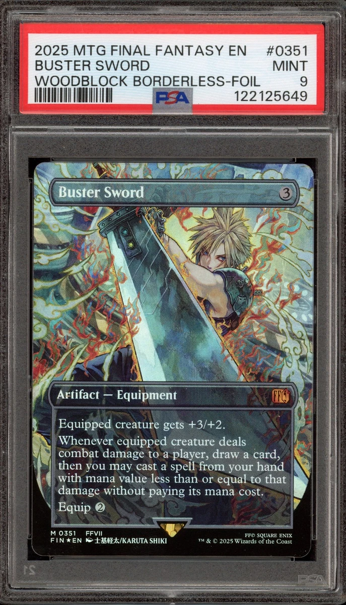 マジック：ザ・ギャザリング MTG Cloud & Sephiroth PSA 10 Sequential