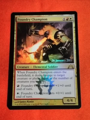 Foundry Champion 165/249 Prerelease Promo Foil Gatecrash MTG - Unplayed Mint+ - Image 1 of 2