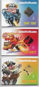 2023 TOPPS GARBAGE PAIL KIDS KRASHERS SERIES 4 RELIC SET OF 3 JOLLY SCOTT BONEY - Picture 1 of 4