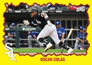 2023 TOPPS TBT 1990 ROBOCOP RC CARD SET 39 CHICAGO WHITE SOX OSCAR COLAS #117