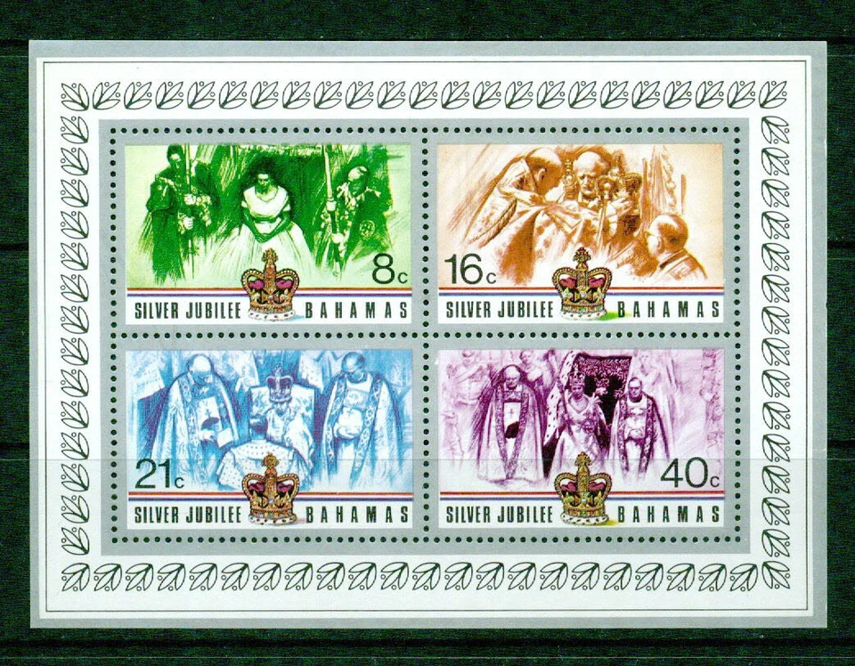 BAHAMAS - 1977 - Q.E. JUBILEO DE PLATA - EN MUY BUEN ESTADO ** Foto 1 de 1