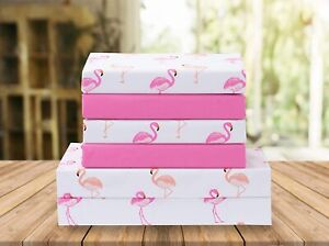 Elegant Comfort Luxury Soft Bed Sheets Flamingo Pattern 1500 Thread Count Percal
