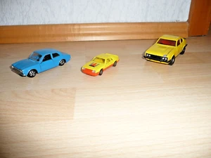 Ford Konvolut Corgi Capri gelb K63, Corgi Ford Mustang, Mebetoys Ford Escort A53 - Bild 1 von 13