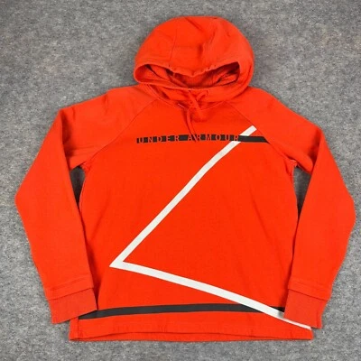 Sudadera con Capucha Under Armour Polar Suelta Naranja Mujer Mediana M Foto 1 de 4