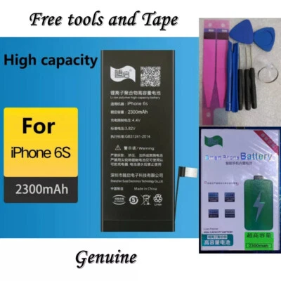 High Capacity Battery For iPhone 6 6S 7 8 Plus 11 X 8X XS XR 12 13 14 Pro Max - Image 1 of 4