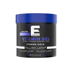 Elegance Vitamin Gel Extra Strong Hold Styling 33.81oz / 1000ml - Picture 1 of 1