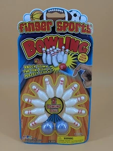 Jaru Finger Sports Novelty BOWLING Game Brand New Christmas Stocking Stuffer - Picture 1 of 3