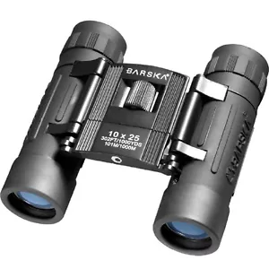 NEW BARSKA BINOCULAR 10 x 25mm LUCID VIEW COMPACT Lightweight Portable - Picture 1 of 1