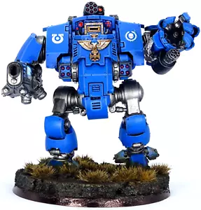 Warhammer 40k Space Marines Ultramarines Primaris Redemptor Dreadnought - Bild 1 von 24