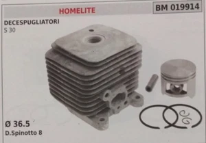 CILINDRO E PISTONE COMPLETO DECESPUGLIATORE HOMELITE S30 S 30 Ø 36,5 - Picture 1 of 1