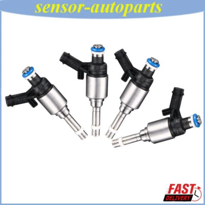 Juego de 4 inyectores de combustible para Volkswagen Passat CC Audi TT Seat Leon 2,0 L Foto 1 de 4