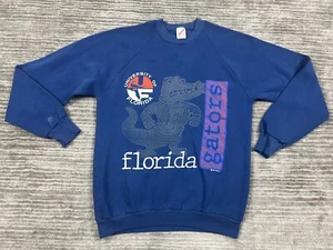 Vintage University of Florida Gators Sweater Mens Large Blue 42-44 Made in USA - Picture 1 of 13