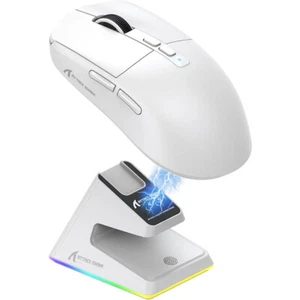 ATTACK SHARK X6 49g SUPERLIGHT Mouse,PixArt PAW3395 Gaming Sensor, BT/2.4G/Wired - Picture 1 of 28