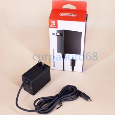AUTO-CURPAAUTO Original Nintendo Switch AC Adapter Power Adapter Charger HAC-A-CDH-V1 Brand New