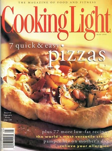 COOKING LIGHT Magazine May 1996 7 Quick & Easy Pizzas - Versatile Steak - Bild 1 von 3