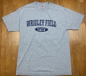 T-shirt vintage 1998 Wrigley Field uomo taglia large grigio erica Chicago Cubs - Foto 1 di 6